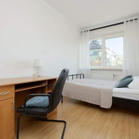 Apartment Family With Balcony And Remote Work In By Renters Warschau