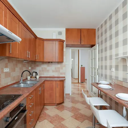 Family With Balcony And Remote Work In By Renters Varsovie