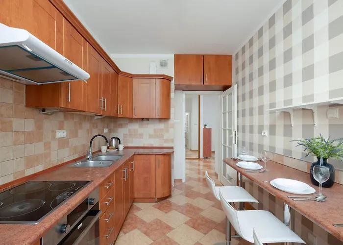 Family With Balcony And Remote Work In By Renters Varsavia